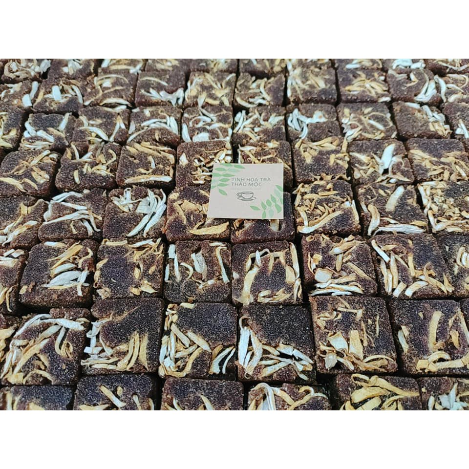 Trà đường nâu gừng giảm đau bụng lạnh cơ thể trà thảo mộc sỉ 500 gram