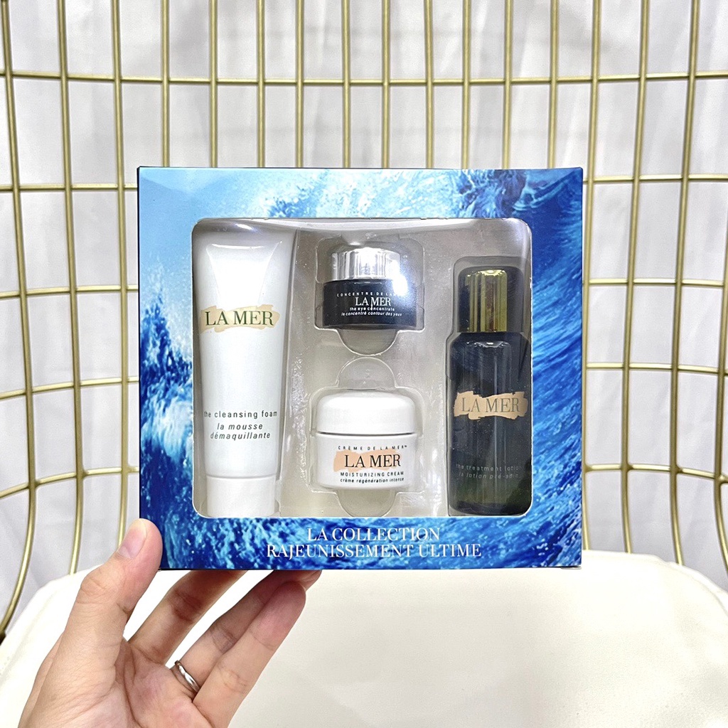 La mer Set 4 Mỹ Phẩm Chăm Sóc Da Mắt Chất Lượng Cao