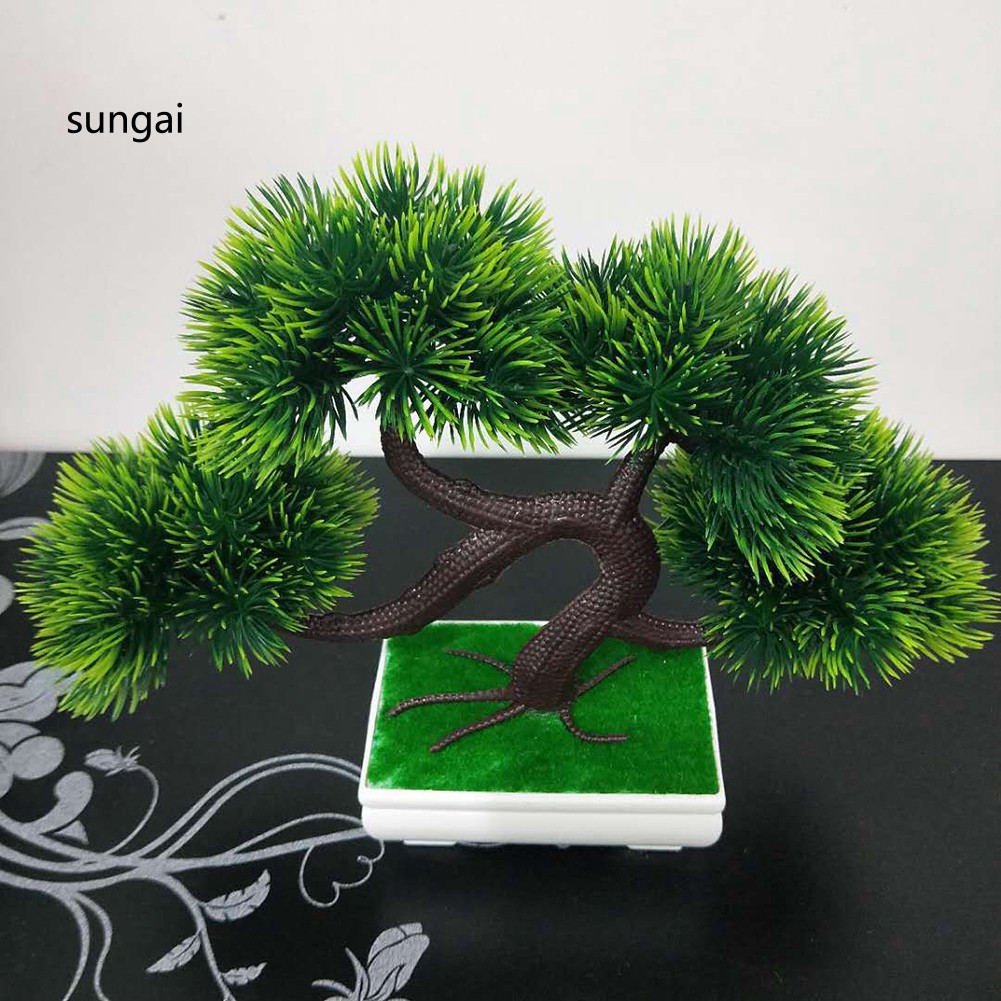 Cây bonsai giả trang trí bằng nhựa