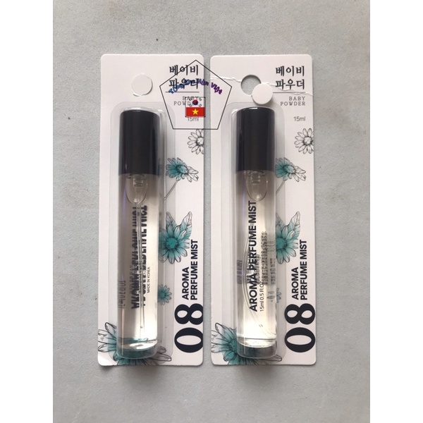 Nước Hoa Aroma Perfume Mist 15ml Hàn Quốc