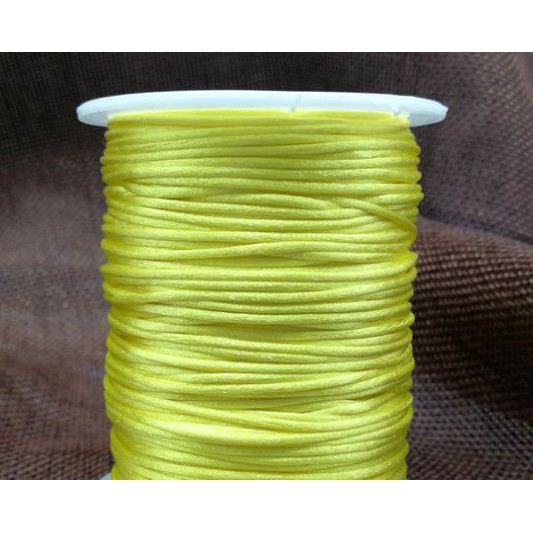 Cuộn 80-100met Dây tim 1mm  dây bóng đan vòng tay, dây thắt vòng,vòng cổ