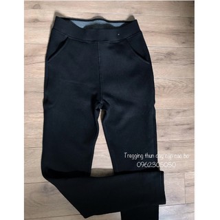 Quần tregging 3192 cạp cao thun dày lót nỉ