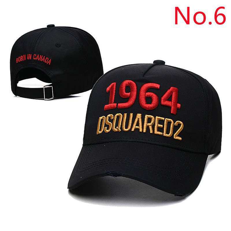 46 style Dsquared2 cap men and women Baseball elastic adjustable outdoor sports hat 6ioQ
