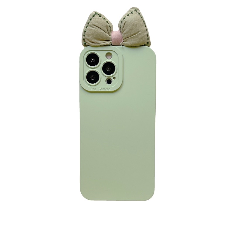 (SIÊU RẺ) Ốp lưng iphone procam có gắn nơ bông 7plus/8/8plus/x/xr/xs/11/12/13/pro/max/plus/promax
