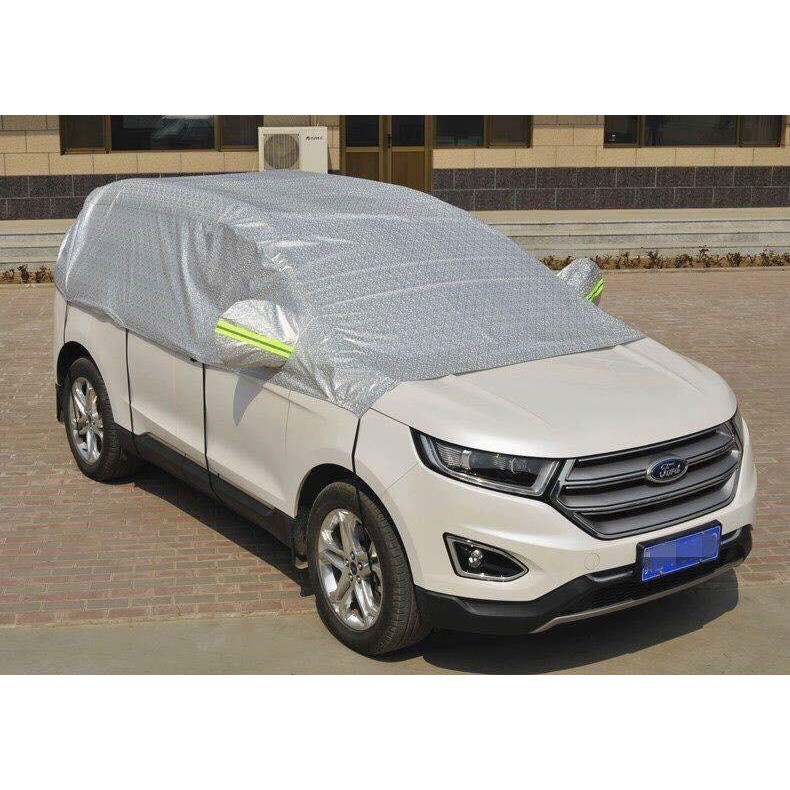 Bạt che phủ xe Huyndai Creta - Hàng 3 lớp tráng gương chống nắng, chống mưa cao cấp - Size YM