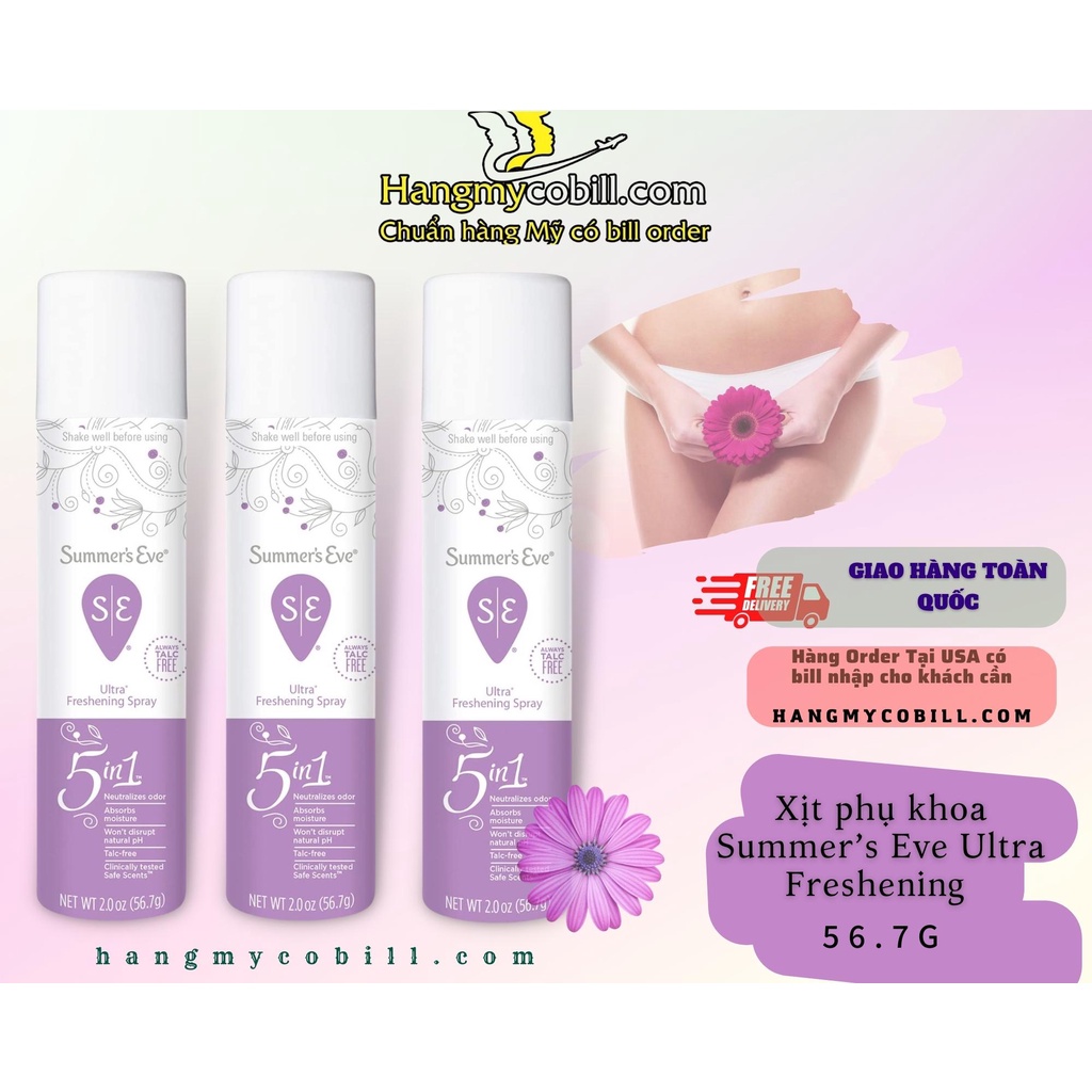 Xịt Phụ Khoa Summer’s Eve 56.7g