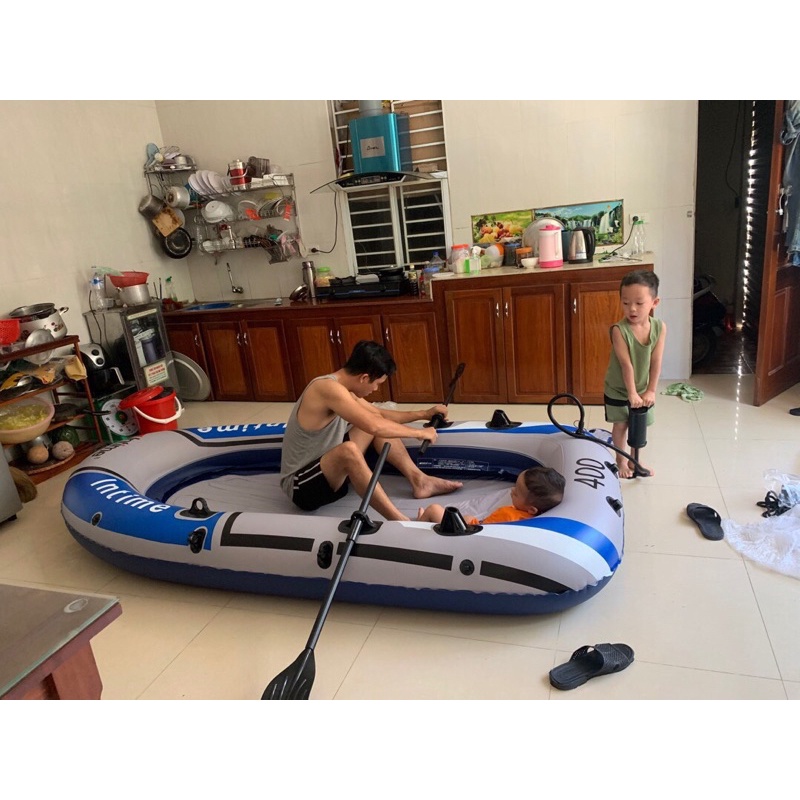 Thuyền hơi câu cá ,thuyền du lịch cho  2-3 người intime chính hãng