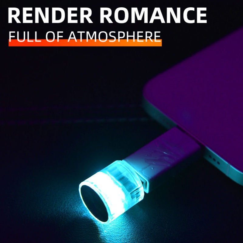 Đèn led usb mini Trang Trí Nội Thất Xe Hơi Chất Lượng Cao