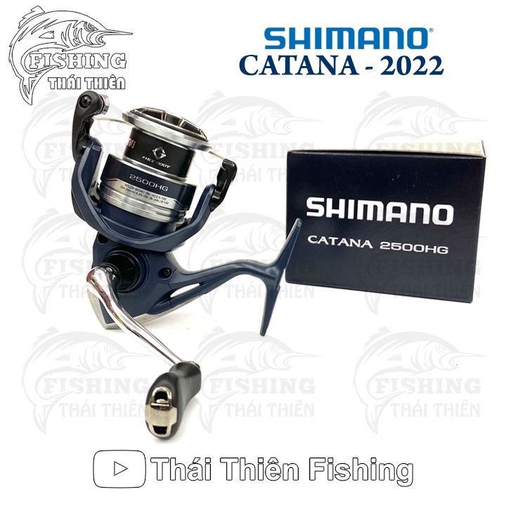 Máy Câu Cá Shimano CATANA Phiên Bản 2022 2500HG, C3000HG Hàng Chính Hãng Malaysia