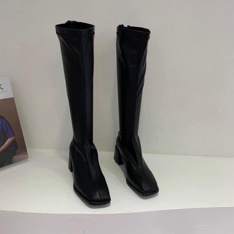 BOOTS CỔ CAO CỰC ĐẸP DA XỊN , LÓT LÔNG , KHOÁ ĐẰNG SAU | BigBuy360 - bigbuy360.vn