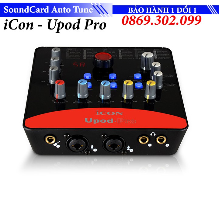 SoundCard Hát Karaoke Live Stream Icon Upod Pro
