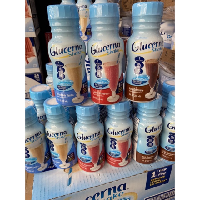 Sữa nước Glucerna thùng 24 chai