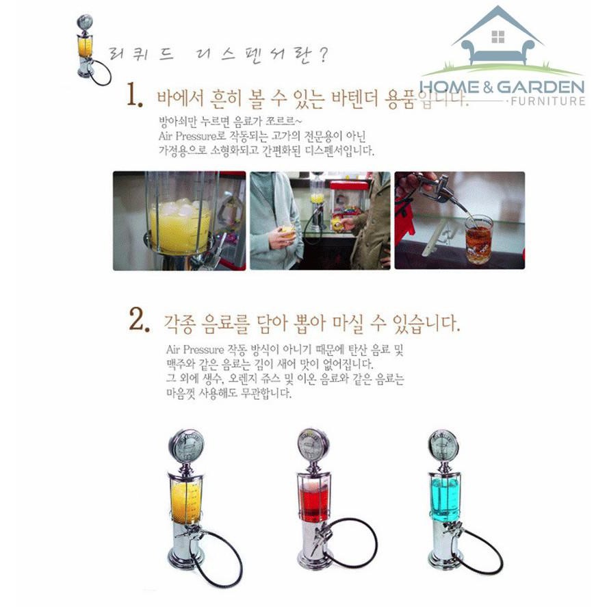 Tháp bia phong cách trạm bơm xăng Korean Style Home and Garden 1000ml... Hàng mới về !!!