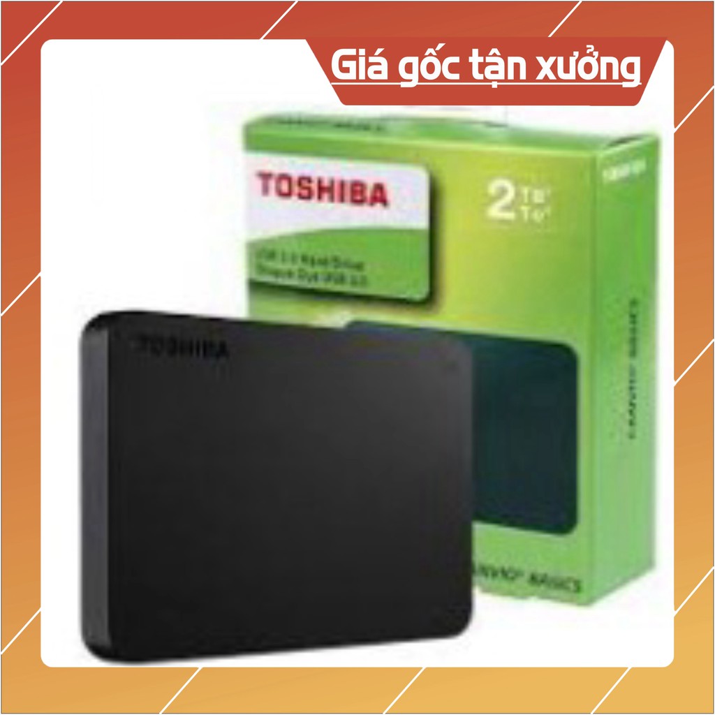 Xả kho Box HDD ổ cứng di động TOSHIBA 2TB | BigBuy360 - bigbuy360.vn