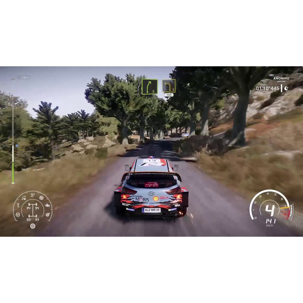 Đĩa Game PS4 WRC 8 Fia World Rally Championship