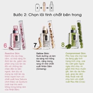 Clinique Active Cartridge Concentrate For Retive Skin- tinh chất dưỡng ẩm cho da nhạy cảm