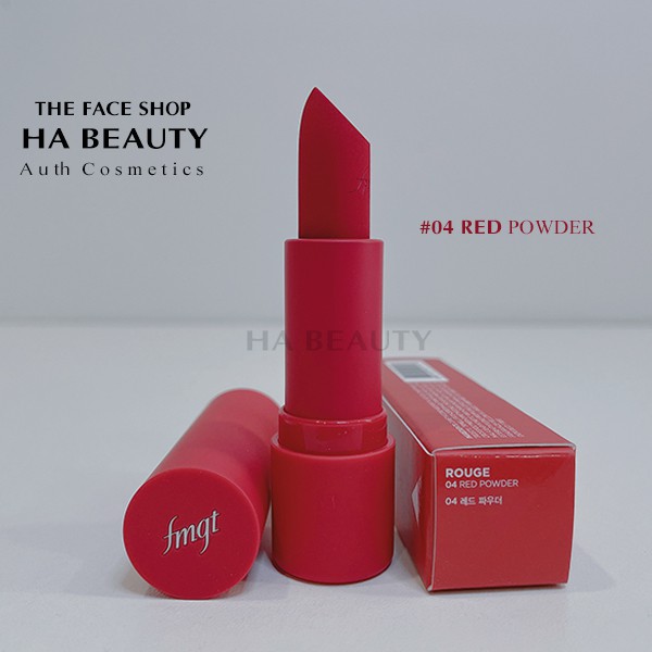 (AUTH_Korea) Son lì siêu mịn ROUGE POWDER MATTE The Face Shop | BigBuy360 - bigbuy360.vn