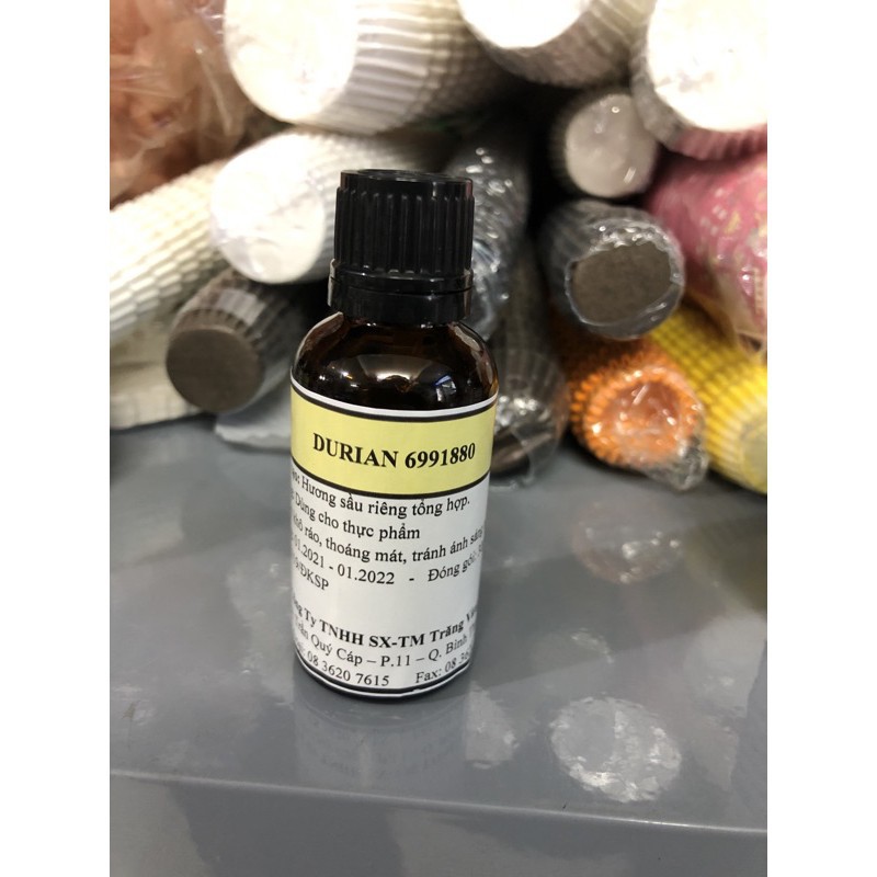 Hương sầu riêng Tổng hợp lọ 30g