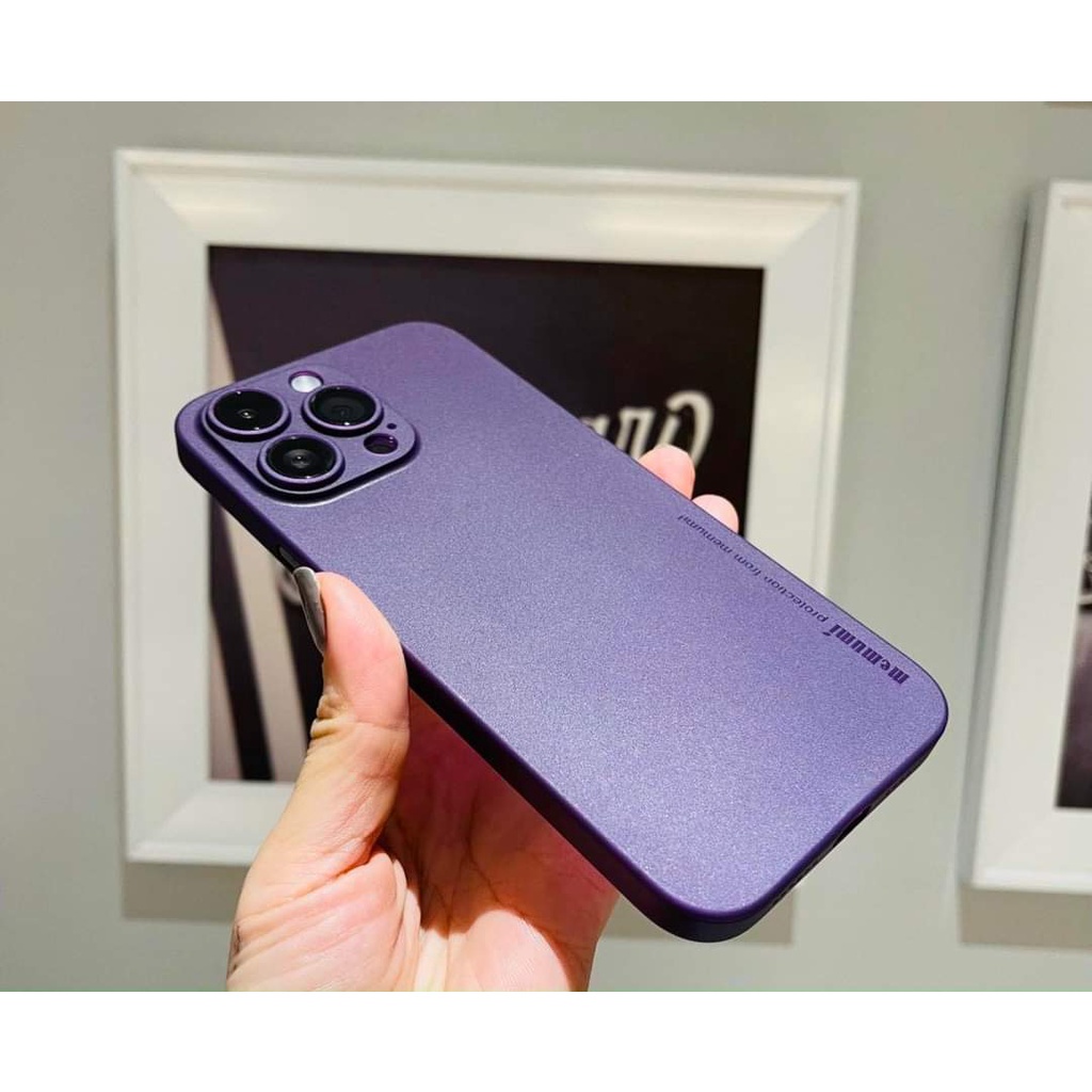 Ốp Memumi siêu mỏng dành cho iphone 14 / 14Plus / 14Pro / 14Promax Chính hãng