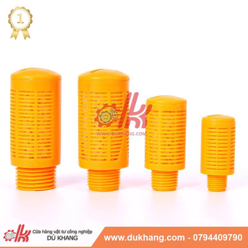 Giảm thanh khí nén nhựa cam
