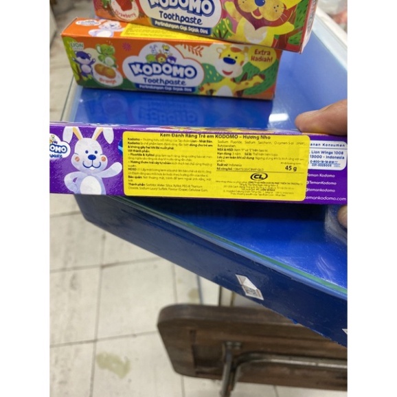 [Chính hãng] Kem Đánh Răng Trẻ Em Kodomo 45 Gam -  Indonesia