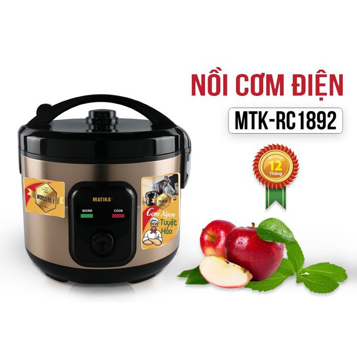 Nồi cơm điện Matika MTK-RC1892