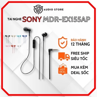 Tai nghe SONY IN-EAR MDR-EX155AP chính hãng - Mới 100%, Bảo hành 12 tháng toàn quốc