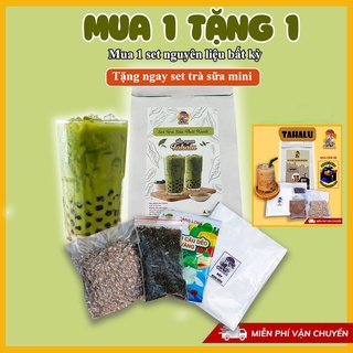 Trà Sữa Thái Xanh Tự Pha TAHALU Set Nguyên Liệu Nấu Trà Sữa