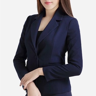 Set áo vest nữ, chân váy, quần công sở xanh đen
