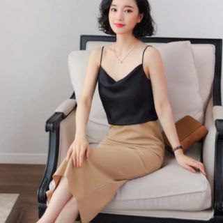 Áo 2 dây cổ đổ lụa loại 1