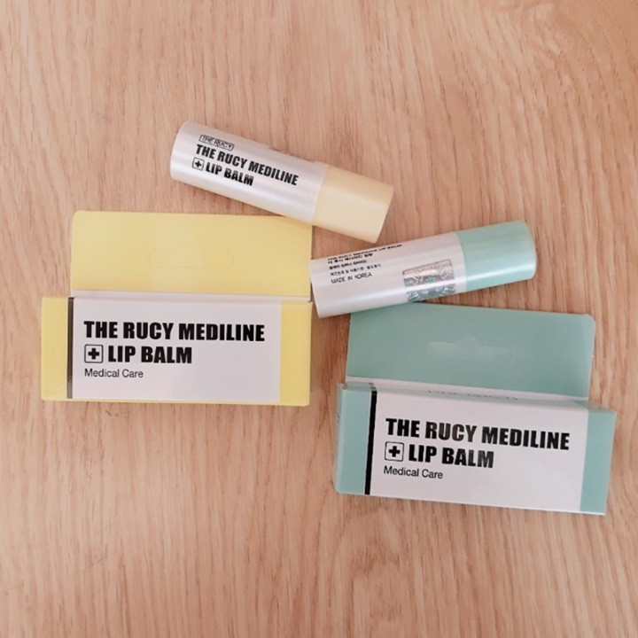 SON DƯỠNG MÔI XĂM CHỐNG THÂM MÔI THE RUCY MEDILINE LIP BALM