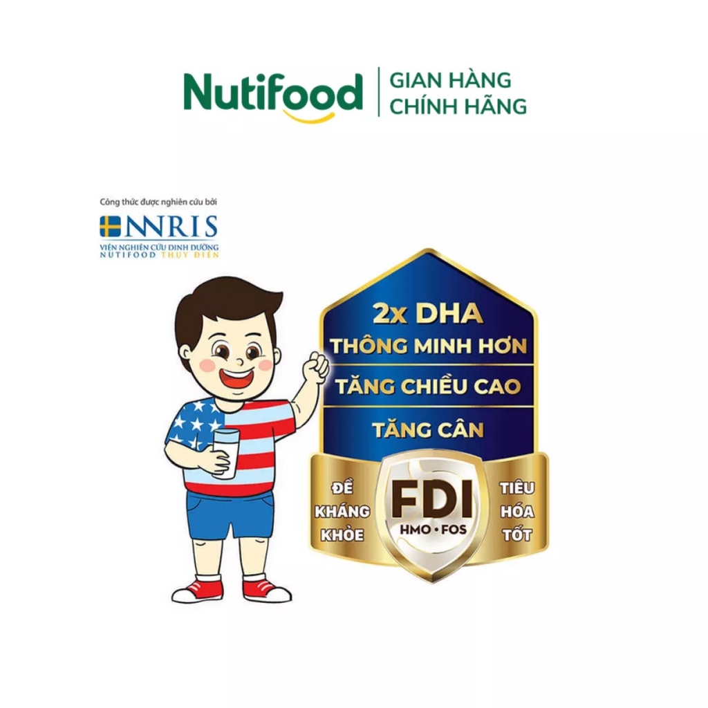 [HSD T8-2022] Thùng 48 Hộp Nutifood GROW PLUS SDD Ít Đường 110ml Đỏ