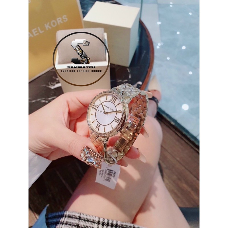 Đồng hồ nữ Mk3704 Michael Kors Fullbox Hãng Auth - BH 2 Năm SP