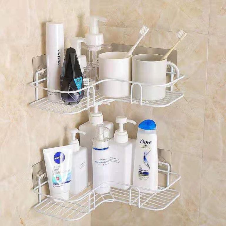 KỆ SẮT DÁN GÓC TƯỜNG GÓC VUÔNG CÁCH ĐIỆU [1 CÁI]