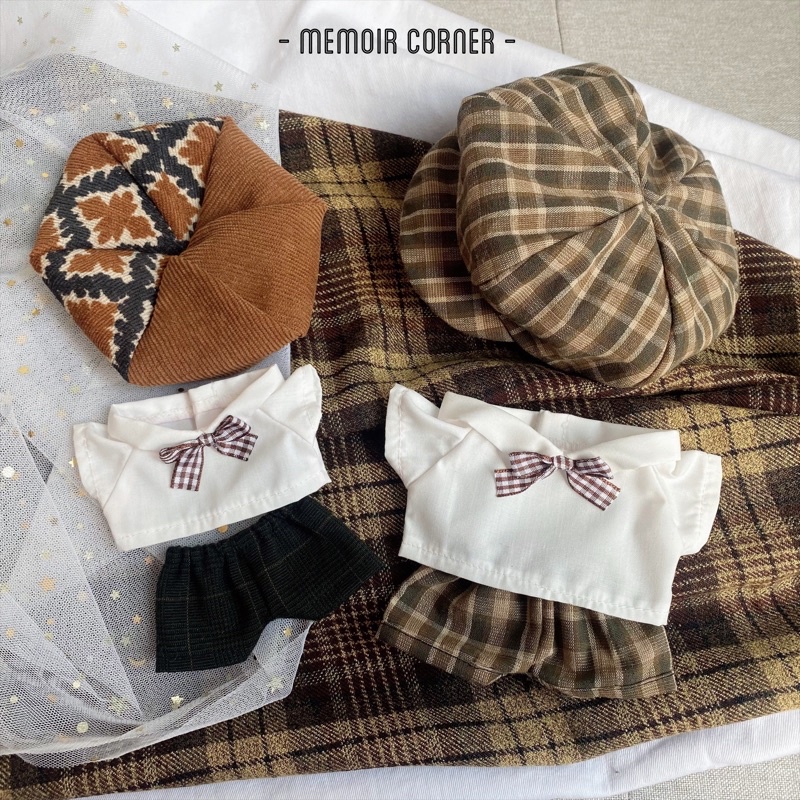 Outfit Doll 15cm &amp; 20cm - School Trips to Europe *part 2* / tủ đồ Memoir