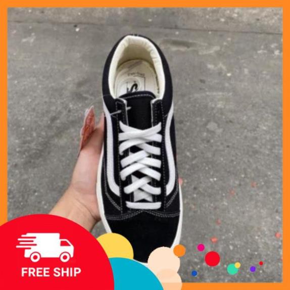 [FREESHIP- BẢO HÀNH 1 NĂM] GIÀY SNEAKER ĐEN ĐẾ TRẮNG HOT NHẤT 2020 GIÁ CỰC SỐC | BigBuy360 - bigbuy360.vn