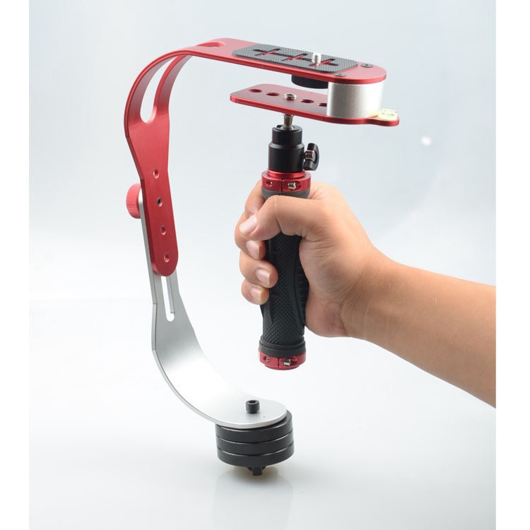 [ SALL OFF ] [ELPSJUNE hoàn 30k xu] Tay cầm chống rung - Stabilizer Steadicam cho camera hành trình, hành động, điện tho