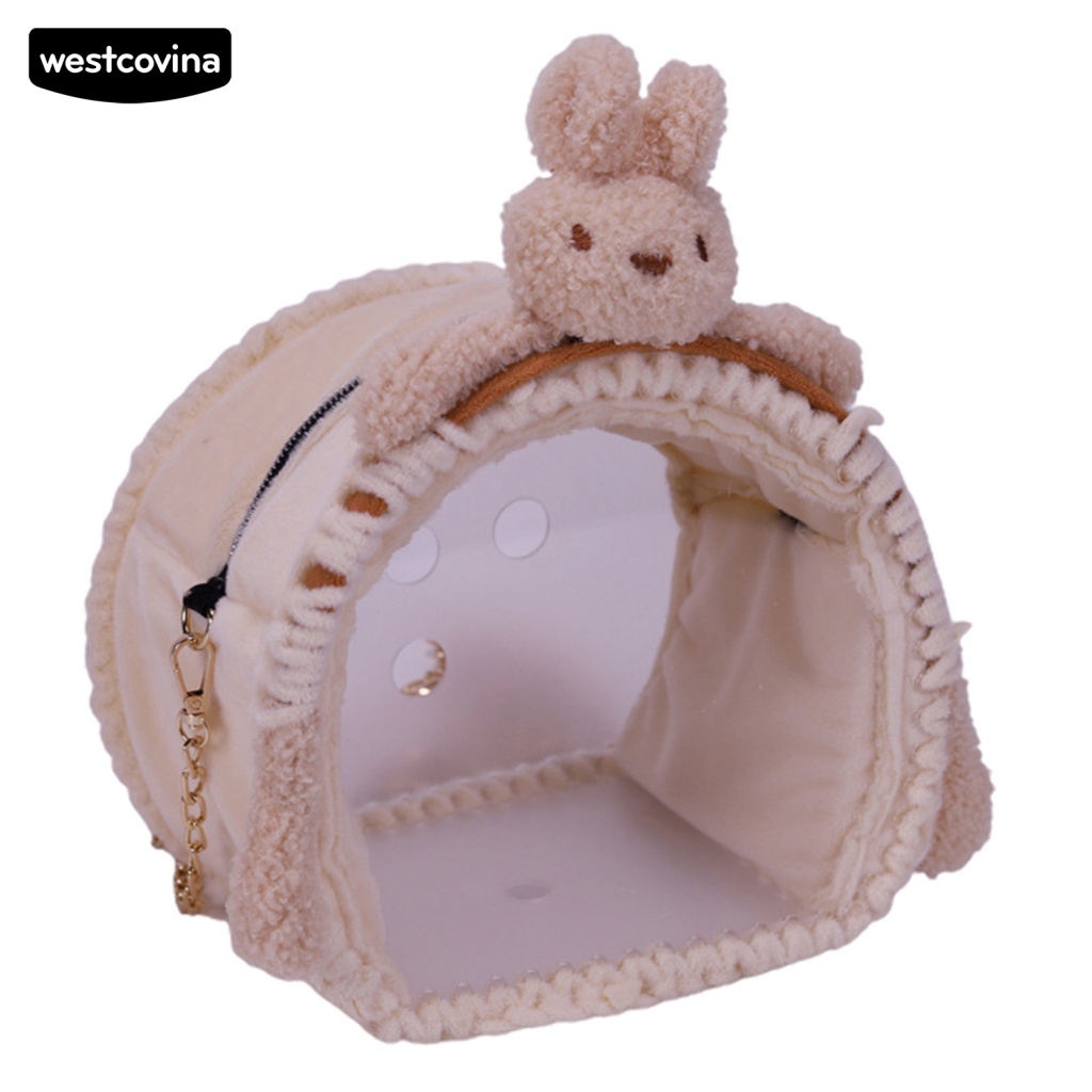 Ba Lô Đeo Vai Thiết Kế Nhỏ Gọn Dễ Thương Dùng Để Đựng Chuột Hamster/Sóc
