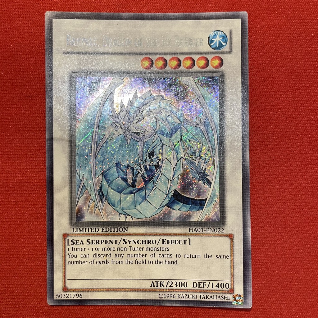 [EN-JP][Thẻ Bài Yugioh Chính Hãng] Brionac, Dragon Of The Ice Barrier