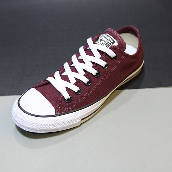 Giày Converse classic thấp cổ vải đỏ đô CTVD05