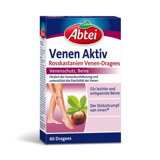 Viên uống Abtei Venen Aktiv Dragees hộp 60 viên của Đức