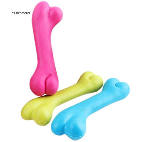 Đồ chơi nhai gặm hình xương bằng cao su an toàn không độc hại cho thú cưng
