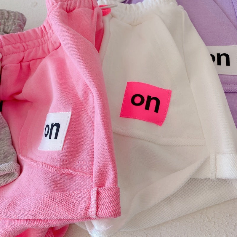 Quần Short Cotton Mỏng Dáng Rộng Thời Trang Mùa Hè Phong Cách Hàn Quốc Cho Bé Gái