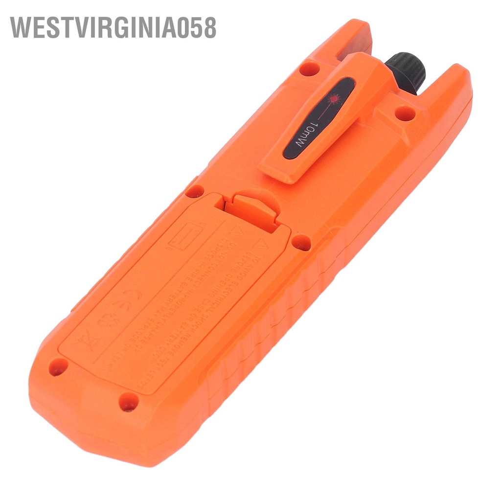 Westvirginia058 Kích thước nhỏ Bộ định vị lỗi trực quan Mặt sau Loại clip LED Chiếu sáng chống sương mù Sợi quang ổn cao VFL