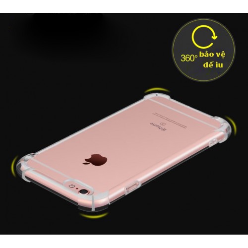 Ốp Lưng Dẻo Trong Chống Sốc iPhone 13 Pro Max 6.7, 13 Mini, 12, 11, X/Xs, Xr, Xs Max, 7/8 Plus, 6/6s, SE, 5/5s