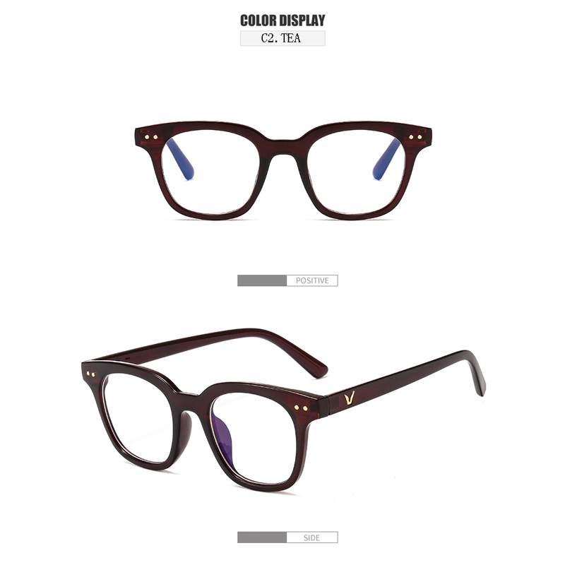 Korean Version of Blue-ray Glasses Computer Game eyewear  Women Light Blocking