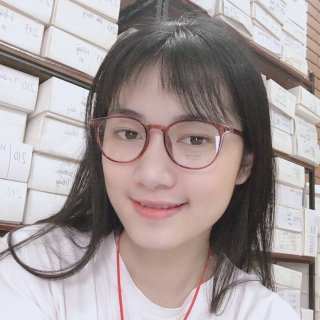 [Gía siêu rẻ] Kính tròn đẹp 8100 nhận cắt mắt cận viễn loạn