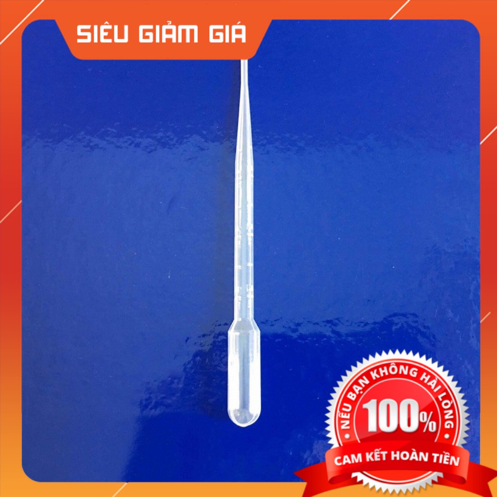 (Tbyt Hào Anh)[ Combo 100 cái ] Ống hút nhỏ giọt Pipet nhựa 3ml - 5ml, Giá siêu ưu đãi và Siêu tiết kiệm