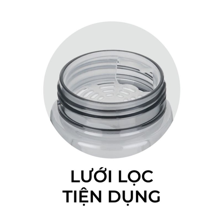 Bình nước detox, bình nước thể thao chịu nhiệt HOKORI cao cấp 700ml 0082
