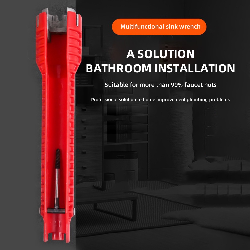Dụng cụ lắp đặt vòi nước DIYMORE 8 trong 1 đa năng tiện dụng